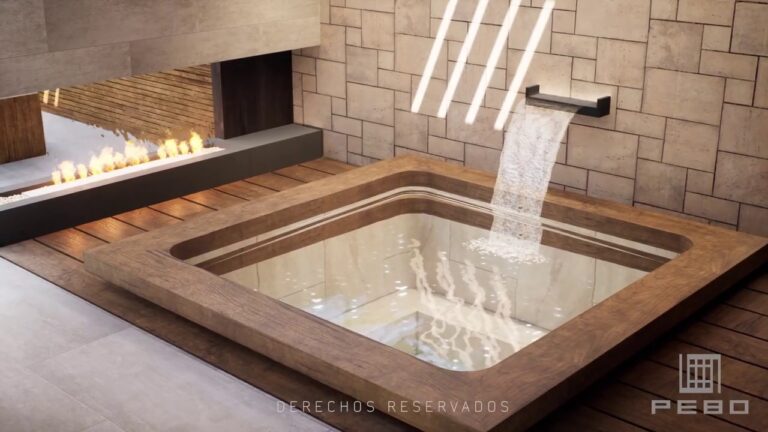 Terraza de lujo con jacuzzi integrado: el oasis perfecto